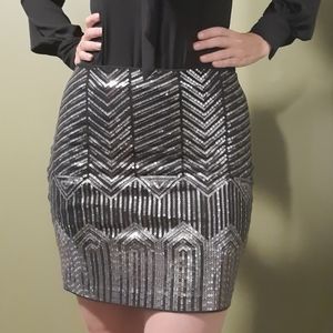 🔥 Express Sequin Skirt